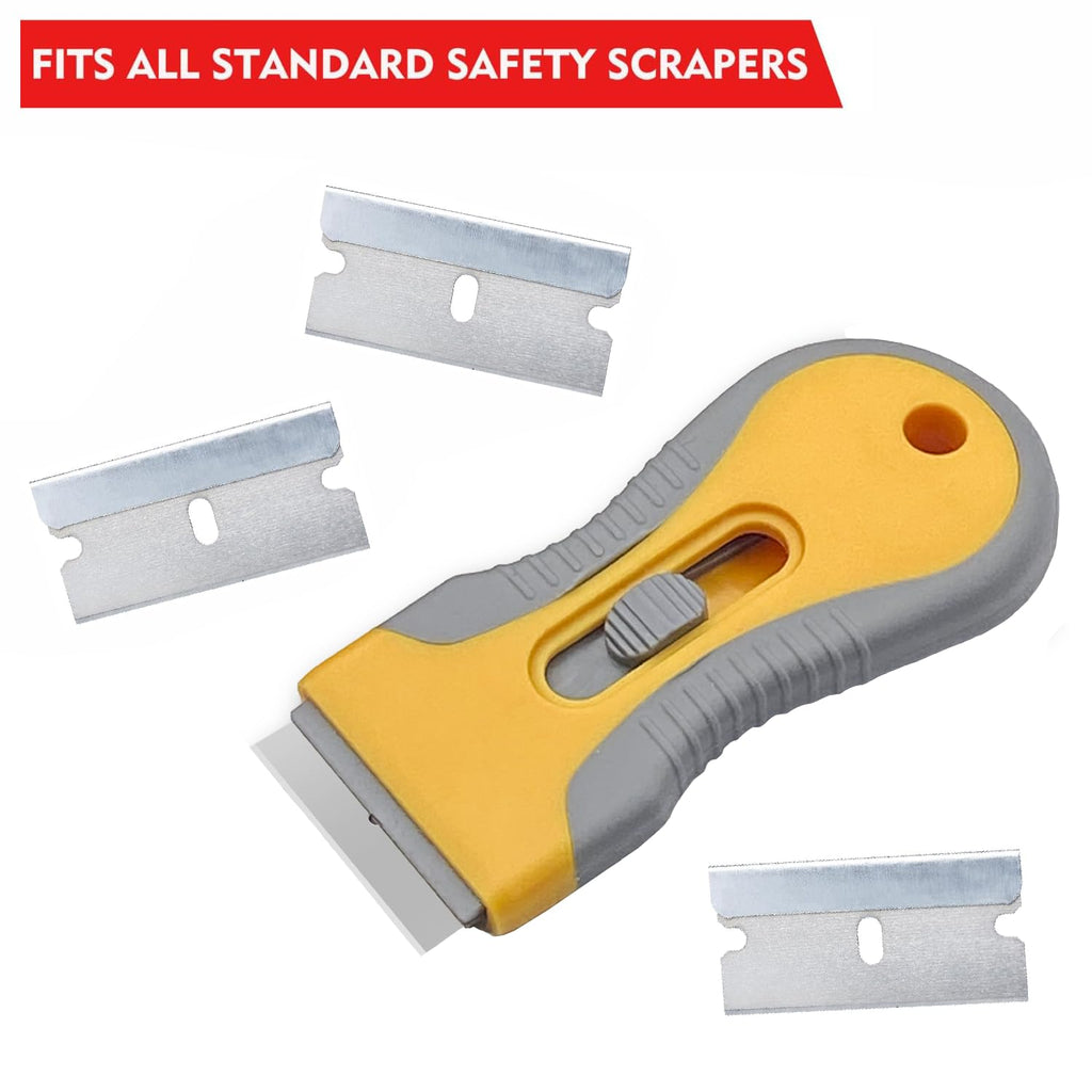 Great Andrew Single Edge Razor Blades, 100 Pack Straight