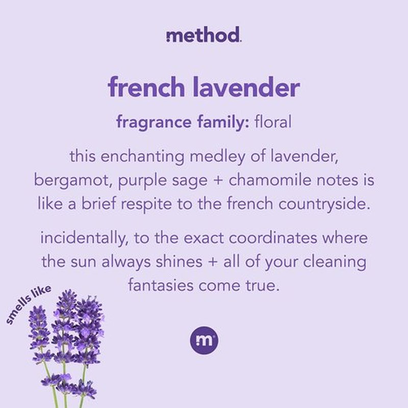 Method Gel Hand Wash - French Lavender Scent | 12 Fl Oz (Pack of 3)