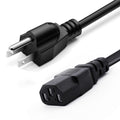 13.2FT Universal 3 Prong AC Power Cord Replacement for Goplus 2 in 1 Folding Treadmill, Horizon Fitness Treadmills Ellipticals, Superfit, BowFlex Treadmills, Sole & More Treadmills Charger Cable