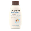 Aveeno Skin Relief Body Wash with Coconut Scent & Soothing Oat, Gentle Soap-Free Body Cleanser for Itchy, Dry & Sensitive Skin, Dye-Free & Allergy-Tested, 12 fl. oz