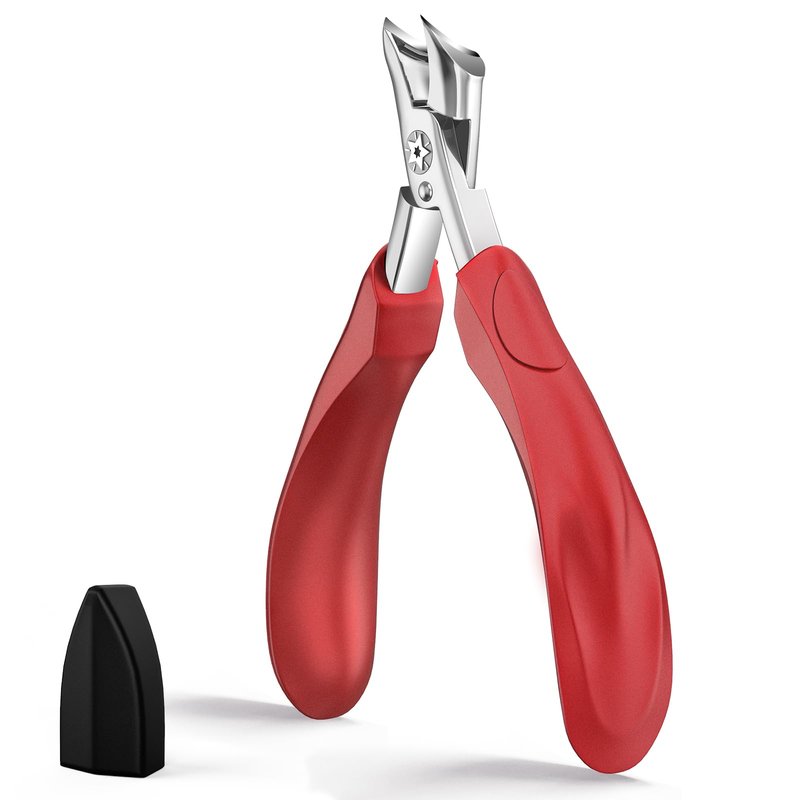 VANWIN Toe Nail Clippers for Thick Nails for Seniors, Wide Jaw Thick Toenail Clippers for Thick Toenails with Catcher, Precision Stainless Steel Ingrown Toenail Clippers for Adults, Men and Women