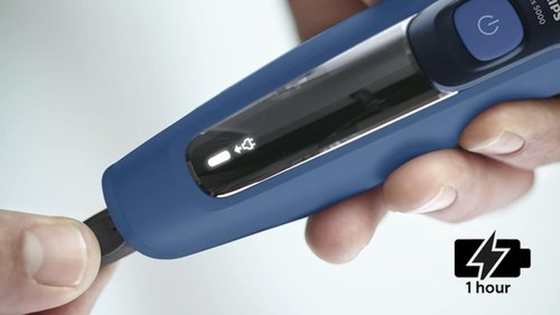 Philips Series 5000 Electric Shaver - Wet & Dry Technology for Smooth Shaving | Model S5466/17