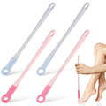Didiseaon 4pcs Toe Gap Cleaning Brush, Foot Brush for Shower with Long Handle Soft Bristles Foot Scrubber Set for Home Feet Cleaning