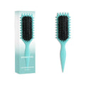 xiangwenlan Green 1 PS, Curly Hair Brush and Styling Brush for women and men, fitting all hair style.