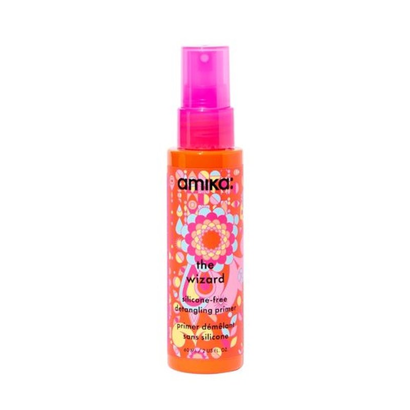 Amika The Wizard Detangling Primer - Silicone-Free Formula for Effortless Styling