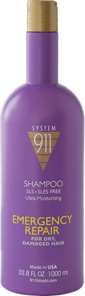 Hayashi System 911 Shampoo - Nourishing Formula for Healthy Hair | 33.8 Oz / 1000 ml