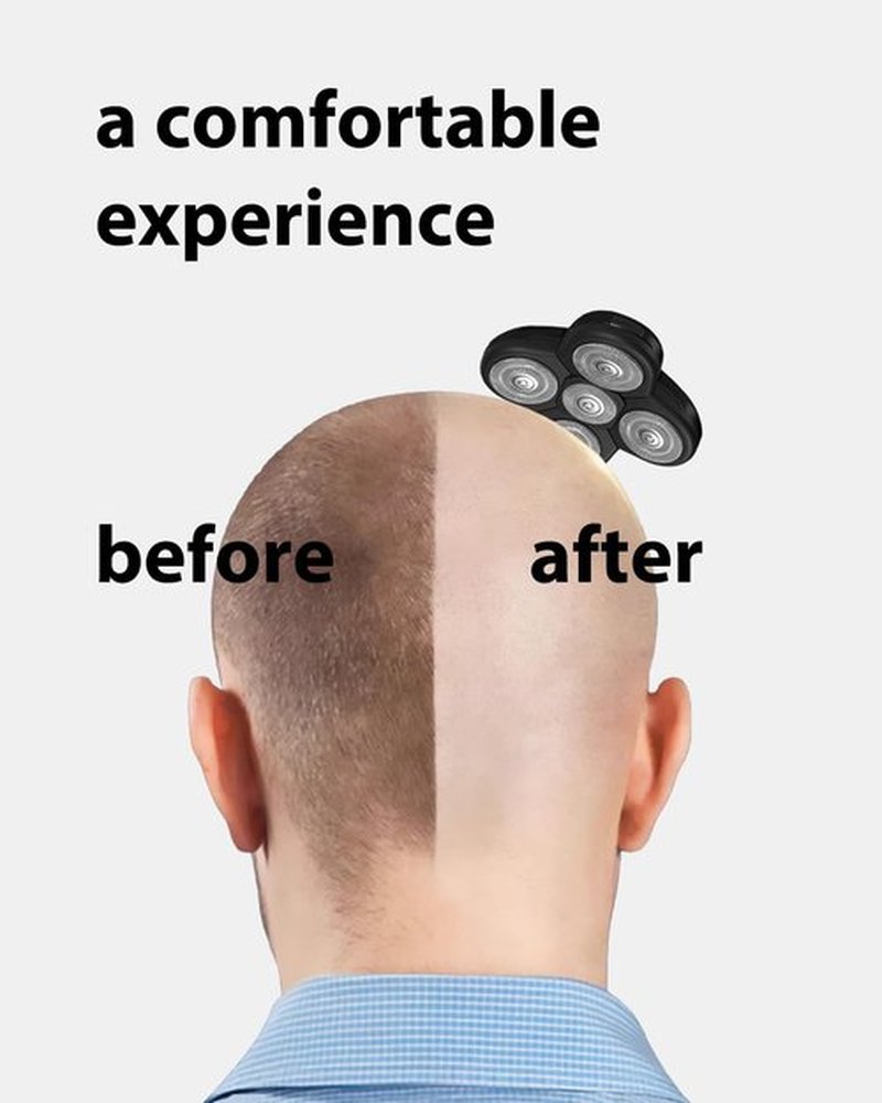 Skiennix Replacement Blades for Electric Head Shaver - Quick Install, Durable Stainless Steel - 3-Pack for Close, Bump-Free Shave