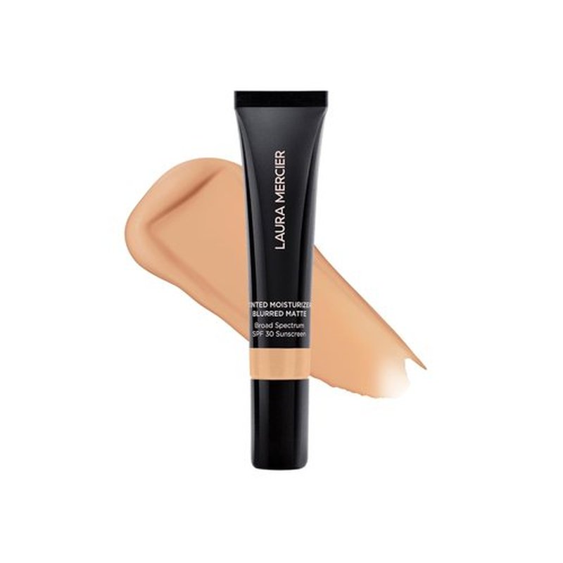 Laura Mercier Tinted Moisturizer - Blurred Matte SPF 30 | 24HR Shine Control, Buildable Coverage, Pore Blurring