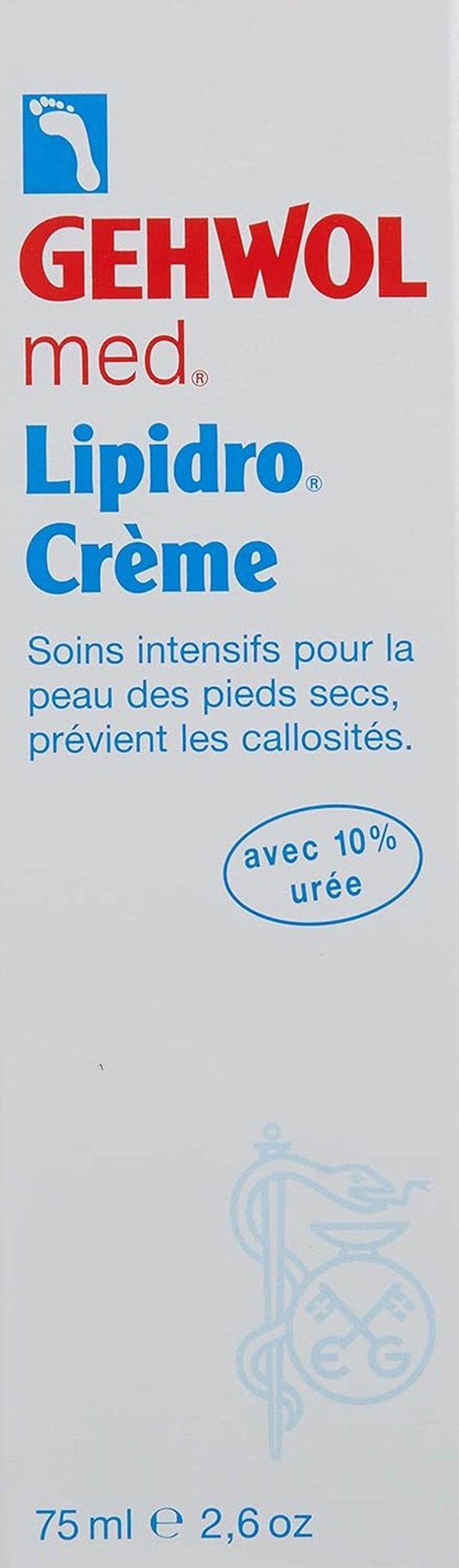 Gehwol Med Lipidro Cream - Moisturizing Relief for Dry Skin | 2.6 Fl Oz (Unisex)