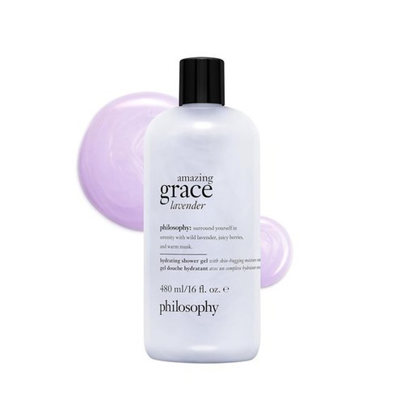Philosophy Amazing Grace Hydrating Bath & Shower Gel - Soothes & Comforts Dry Skin - Vegan Formula