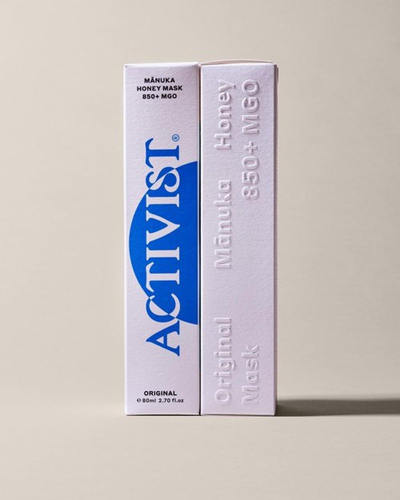 ACTIVIST Manuka Honey Mask 850+MGO | Product of New Zealand | Certified Non-GMO | Hydrating, Repairing, Cleansing (80 mL | 2.7 fl oz) Packaging May Vary
