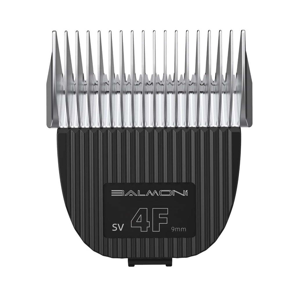 BALMONI Detachable 4F Clipper Blade Macaroon Series – 9.5mm (3/8") Cutting Length, Built-in Guide Comb Effect, Stainless Steel Edge, Not Compatible with 5-in-1 Clippers