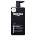 Blackwood For Men Pure Moisture Body Wash - Natural Mens Body Wash with Ginseng & Cooling Menthol - Sulfate Free Moisturizing Cleanser & Bodywash for Dry Skin or Sensitive Skin - Dye Free, Vegan, 17oz
