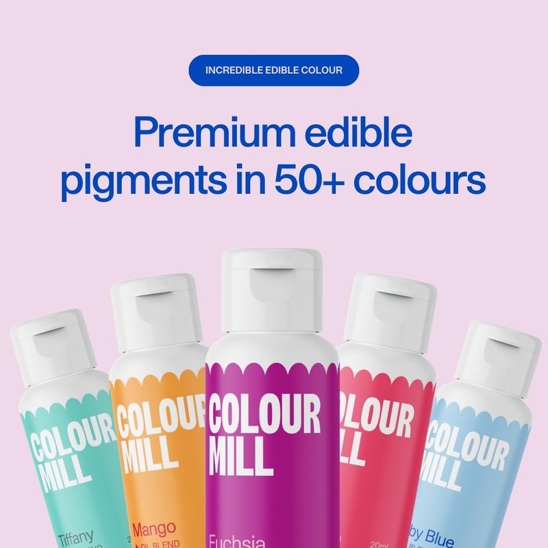 Colour Mill Oil-Based Food Coloring - Taupe | 20 Milliliters for Vibrant Baking and Decorating