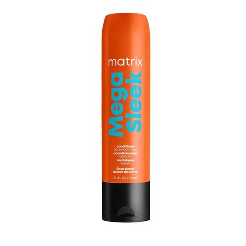 Matrix Mega Sleek Conditioner - Smoothing & Detangling for Dry, Damaged Hair | Vegan Formula with Shea Butter