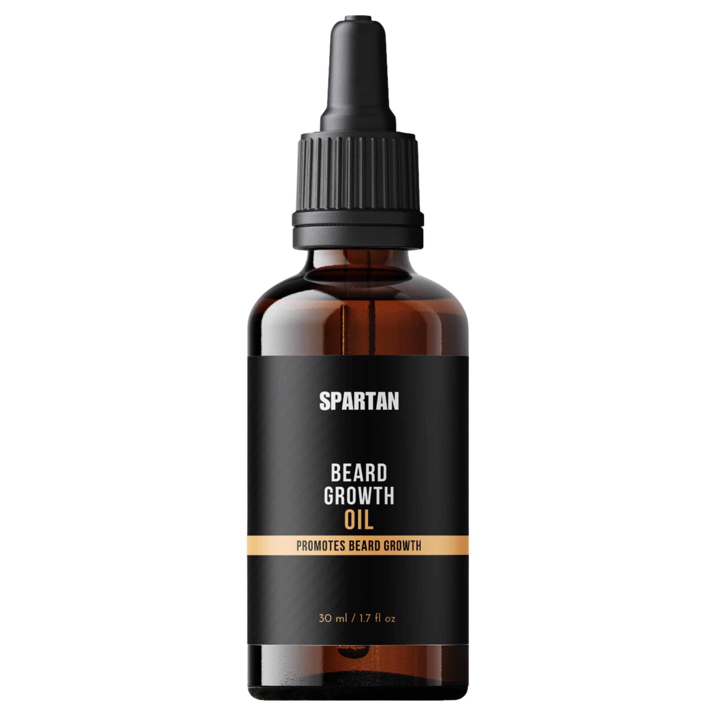 SPARTAN Beard Oil for Men – Natural Conditioning and Softening Formula – Lightweight Hydrating Oil for Smooth, Well-Maintained Beard – Daily Grooming Essential – 1pc, 4oz
