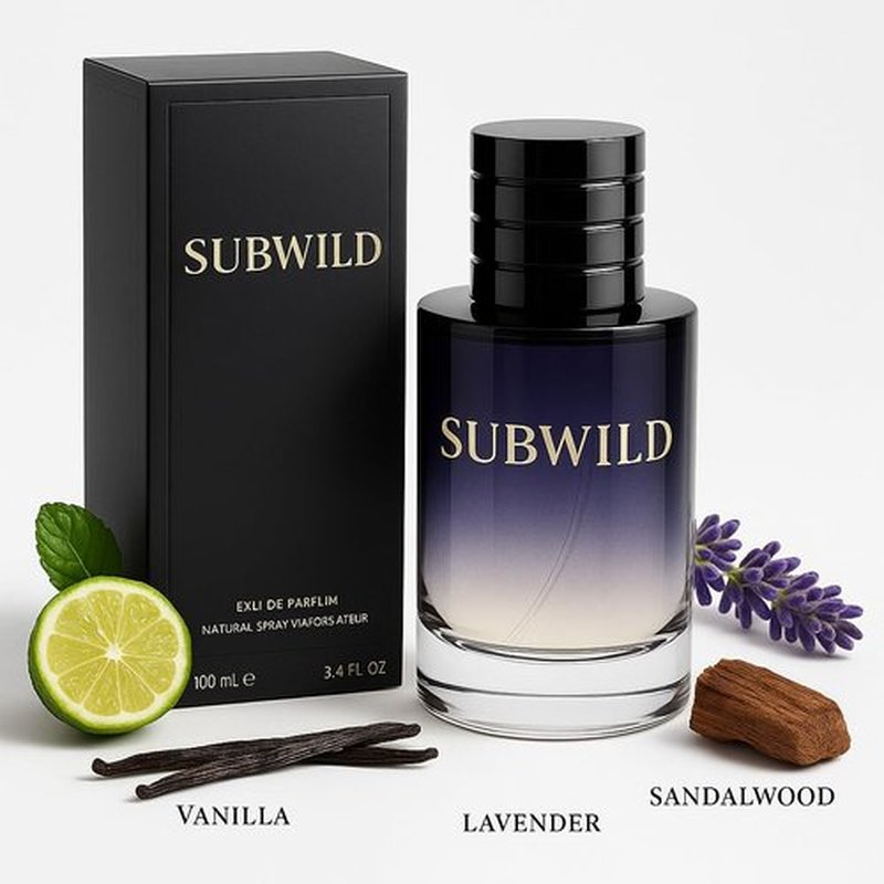 Skiennix Men's Perfume - Light Eau De Toilette with Vanilla & Lavender Notes | 3.4 FL OZ