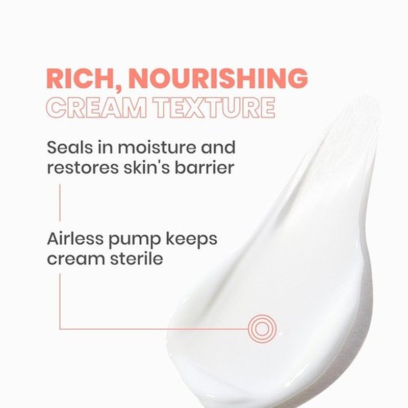 Avène XeraCalm A.D Lipid-Replenishing Cream - Eczema Relief, Fragrance-Free, 13.5 Oz Pump