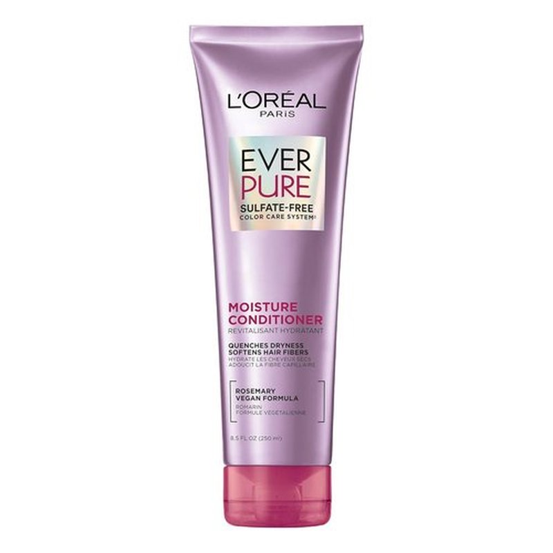 L’Oréal Paris EverPure Moisture Conditioner - Sulfate-Free Formula for Color-Treated Hair | 8.5 Fl Oz