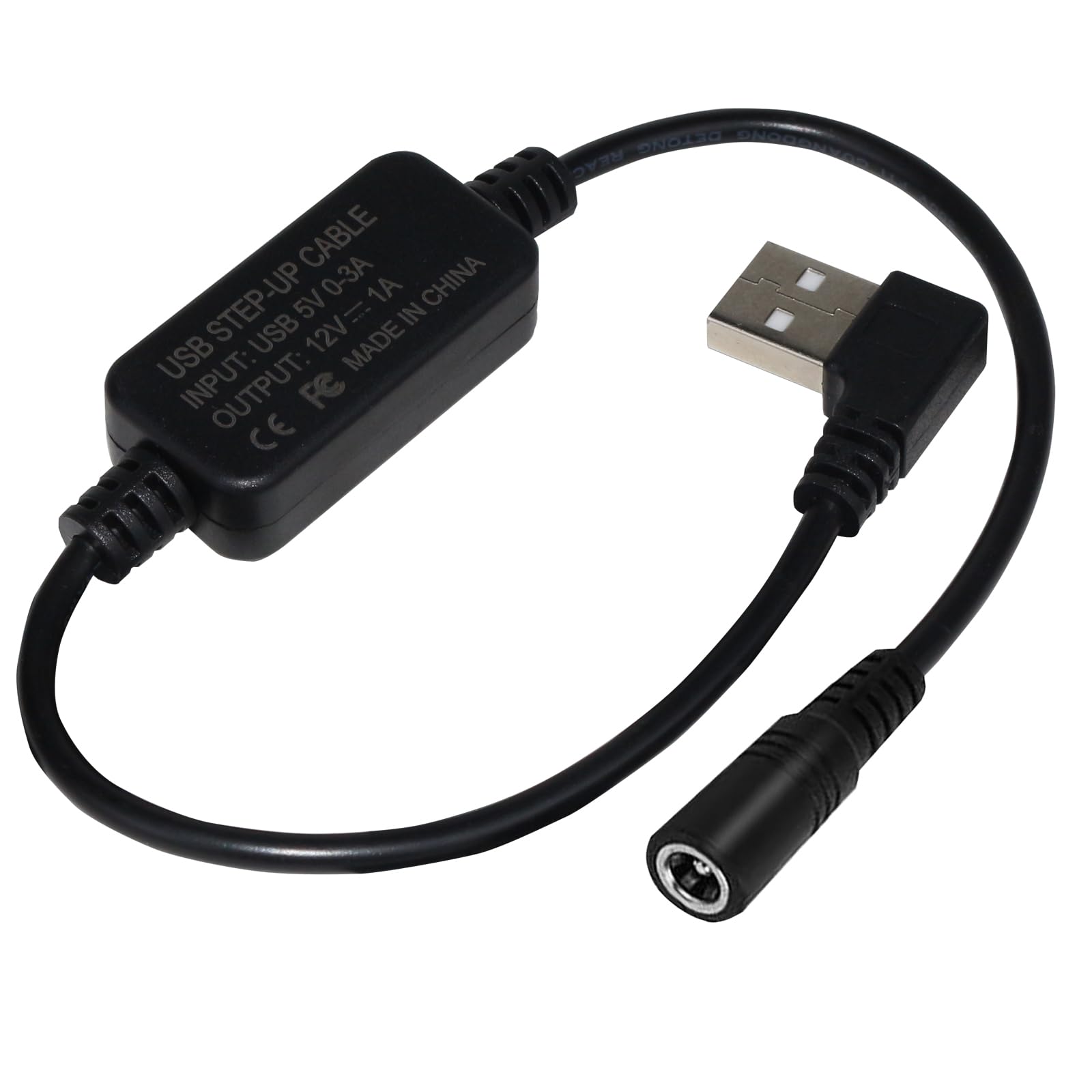HUZUM Heated Jacket Adapter Charger USB Voltage Step Up Cable for Metabo, Milwaukee, Dewalt, Makita, Snap-on, Revean, Craftsman,Ryobi, Rigid, AEG(USB Step-Up Cable Only Working for 12V Jackets)