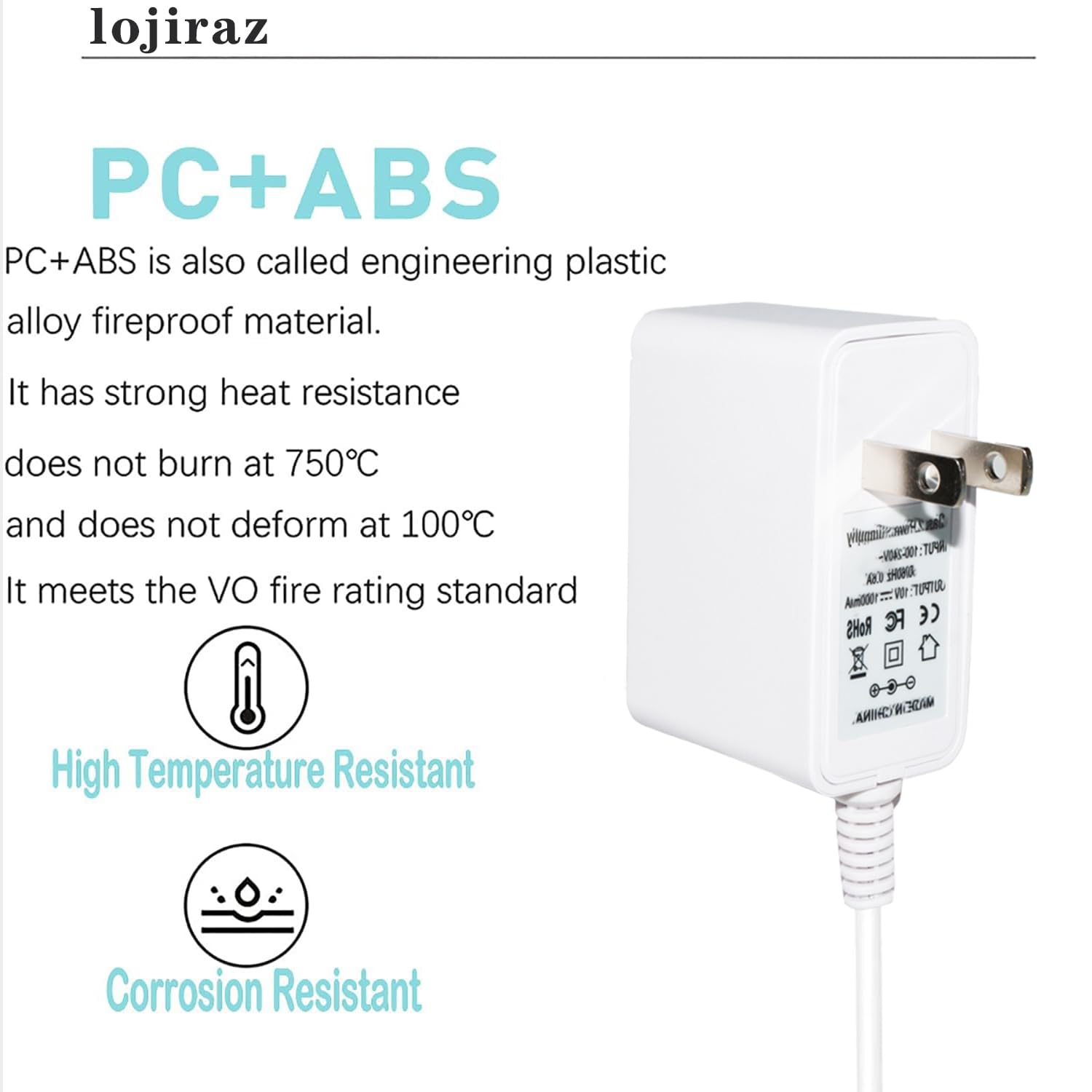 HV-135 Magic Wand Rechargeable Charger, 5V Power Cord Adapter Charging Cable for Hitachi Magic Wand Mini HV-135 Rechargable Trigger Point Massager