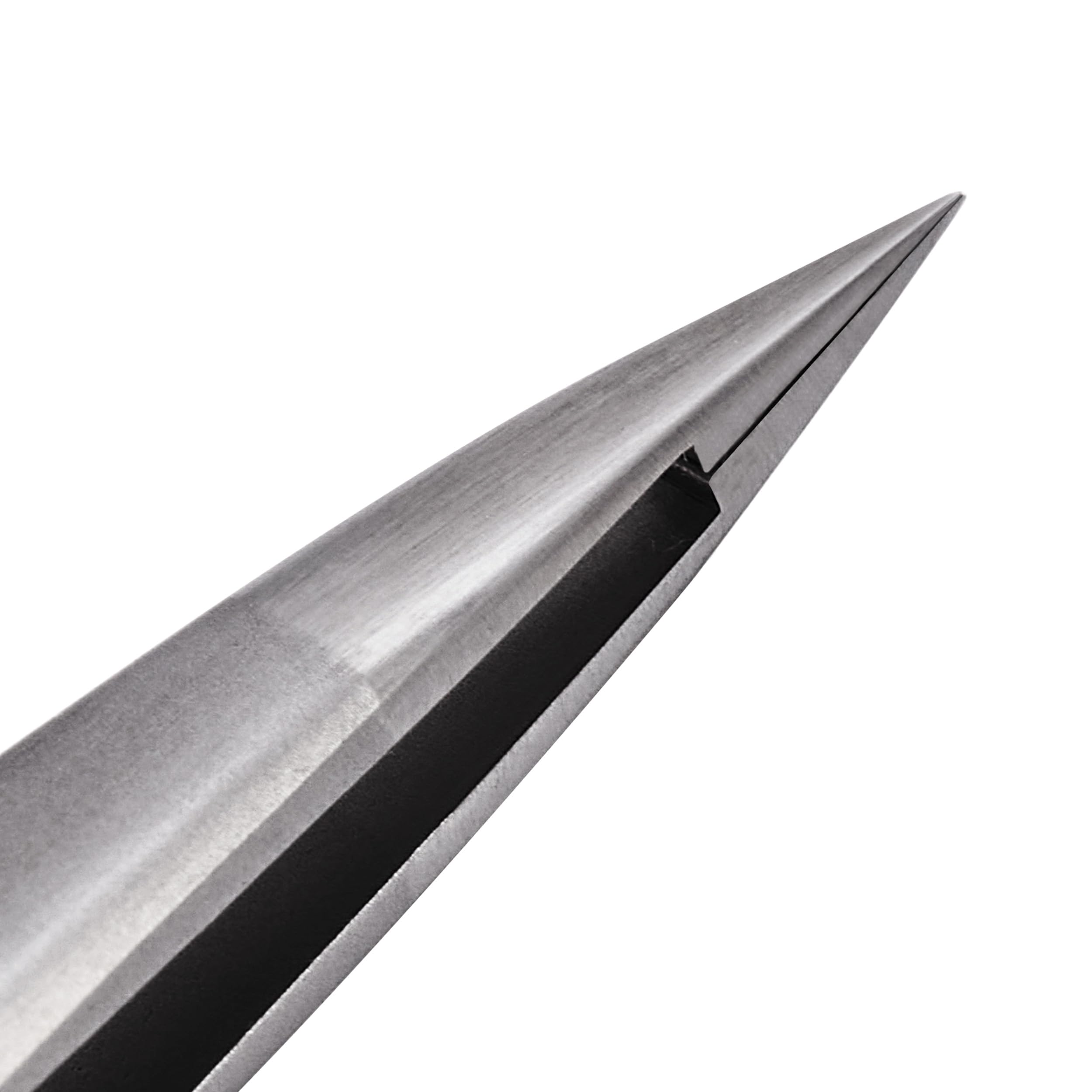 NILIYA Pointed Tweezers for Women Facial Hair, Professional Fine Point Eyebrow Tweezers with Comfortable Handle, Ingrown Hair and Splinter Removal, With Travel Case
