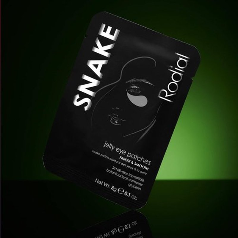 Rodial Snake Jelly Eye Patches - Rejuvenate and Firm Under Eyes | Anti-Puffiness Formula, 1 Sachet