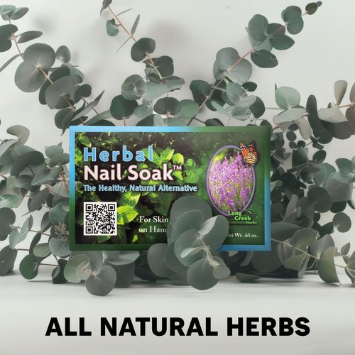 Long Creek Herbs Nail Soak - 100 Percent Natural Hand and Foot Soak - Strengthens Nails and Softens Skin - Relieves Dryness and Cracked Heels