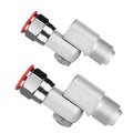 (2pack) 235486 Airless Paint Spray Gun Swivel Joint Compatible with Graco Sprayers Gun Accessories 7/8" Thread 180° Degree Rotation
