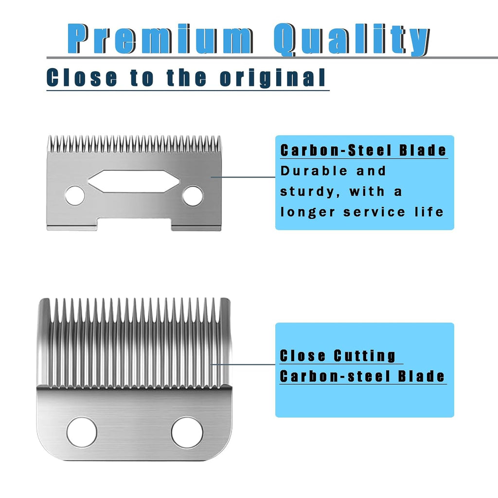 Wahl Clipper Replacement Blades - 2 Pack Compatible 2 Hole Design for Precision Cutting