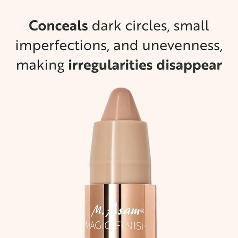 M. Asam MAGIC FINISH Concealer Stick - Long-Lasting Under Eye Brightener in Ivory (3g) | Natural Look & Coverage for All Skin Types