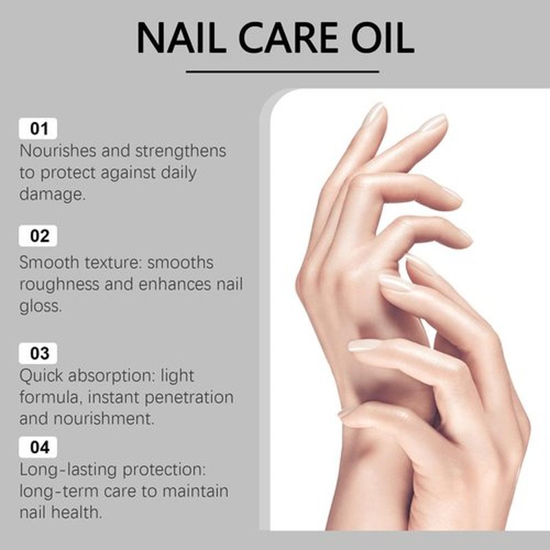 Nail Growth Pen, Stem Cell Nail Growth Pen, Radiant Nail Care, Rejuvenation Nail Repair Pen, With Lemon Tea Tree Cuticle Oil, Moisturizes And Strengthens
