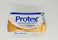 Protex Oats with Prebiotic Antibacterial Bar Soap, Natural Protection Formula, 3.88 oz, Flaxseed Oil Enriched