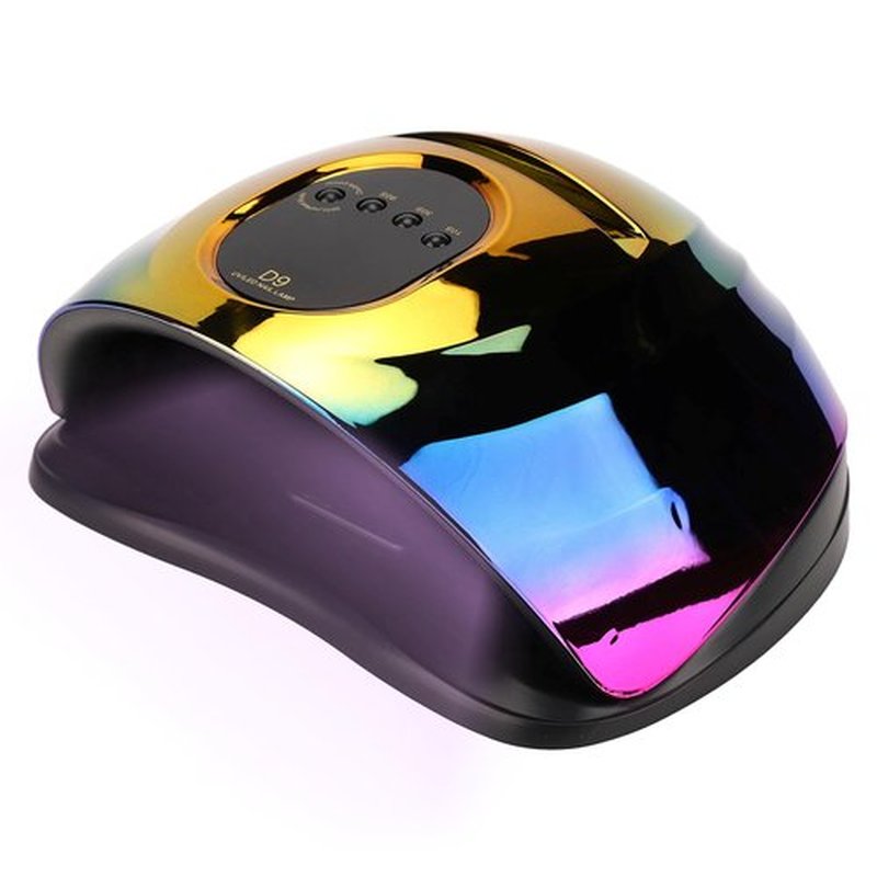 Dioche Nail Gel Dryer 150W LED Light Quick Drying Finger & Toe Nail Art Machine - Professional Gel Drying with 57 Light Chips & Infrared Sensor