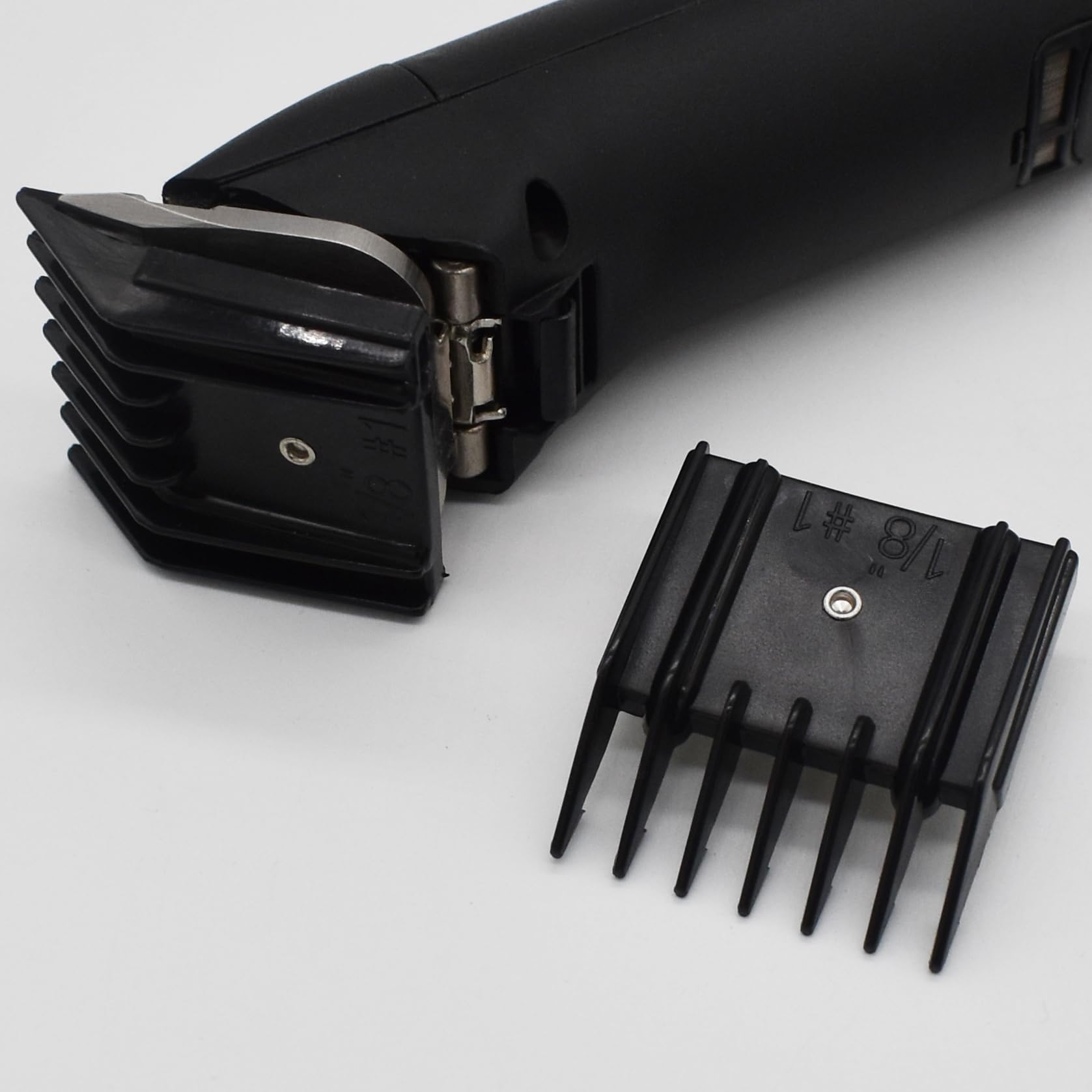 AIRERA Professional A5 Style Animal Hair Clipper Attachment Guard Guide Cutting Combs 76926-900, Compatible with Oster Classic 76 A5 Andis AG BG Wahl KM Pet Groomers (Green, #1-1/8")
