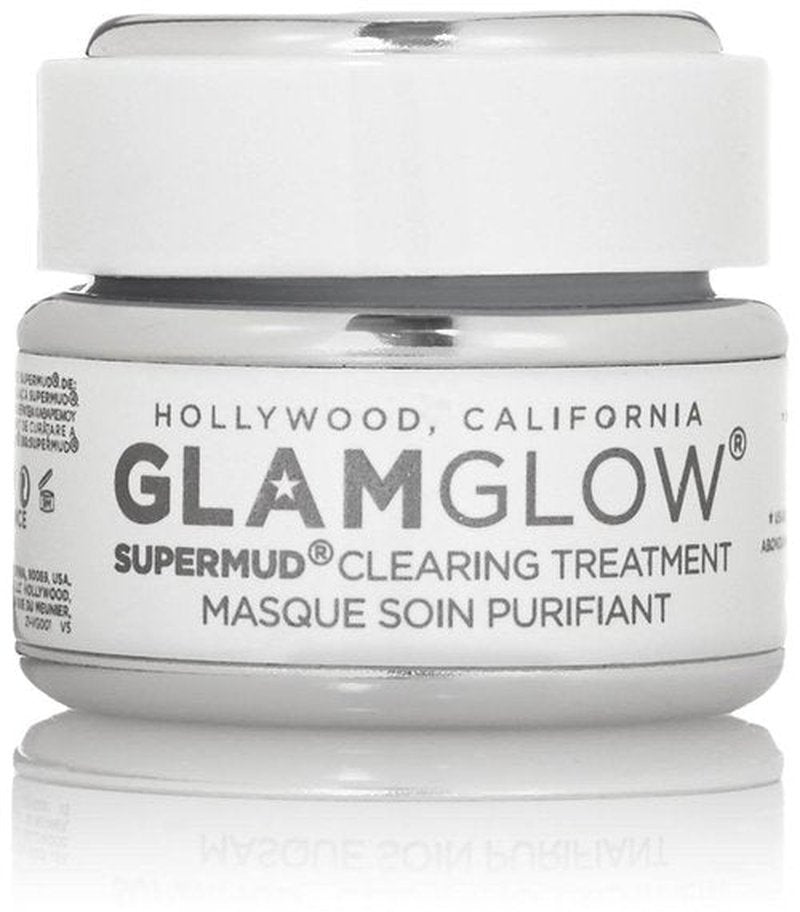 GlamGlow SuperMud Clearing Treatment Masque - Deep Cleansing Formula | 1.2 Oz