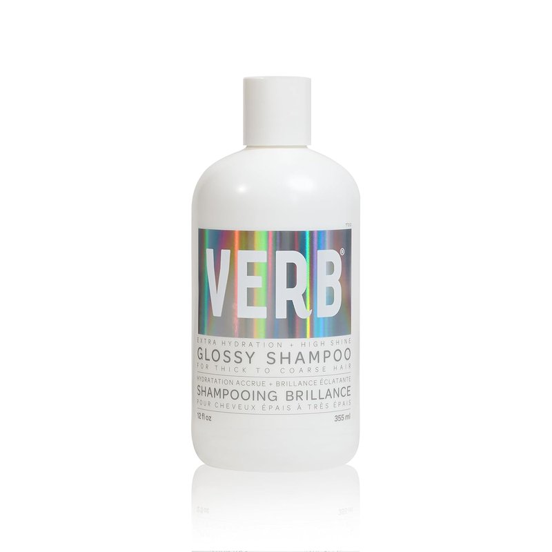 VERB Glossy Shampoo - Cleanses & Adds High Shine for Thick, Coarse Hair - Vegan, Paraben-Free, Sulfate-Free