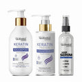 Keratin Shampoo and Conditioner Set - Nourishing Serum, No Sulfates or Parabens | Moisturizing for Dry & Frizzy Hair, 16.9 fl. oz