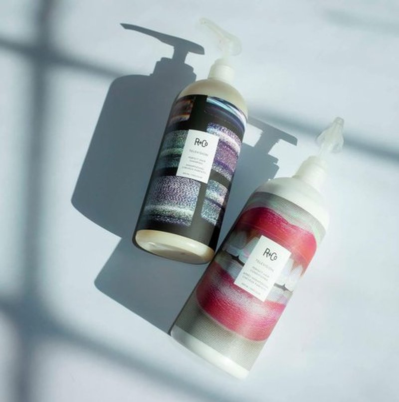 R+Co Television Perfect Hair Shampoo & Conditioner Set - Professional 33.8 Oz | Sulfate-Free, Vegan & Frizz Control
