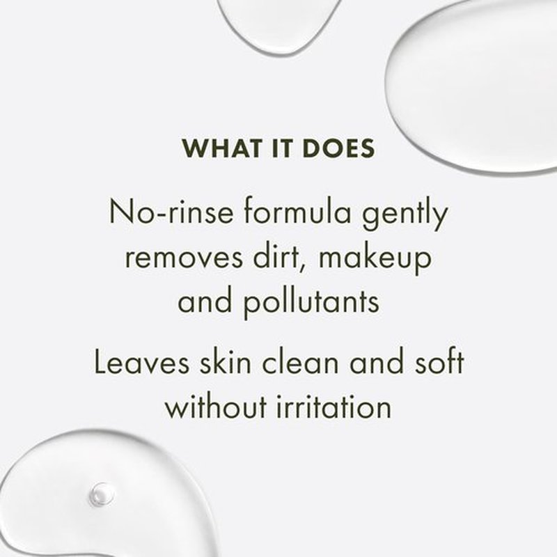 Origins Mega-Mushroom Micellar Cleanser - Gentle Formula for Sensitive Skin | Infused with Reishi Mushroom, 6.7 Fl Oz