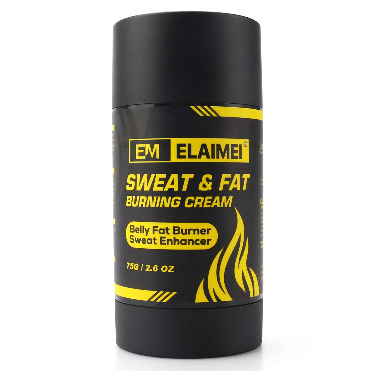 ELAIMEI Fat Burning Sweat Cream, Weight Loss Workout Enhancer Hot Gel for Belly, Slimming/Anti Cellulite Cream for Tummy for Body for Women and Men, Deep Tissue Massage & Muscle (1 pack)