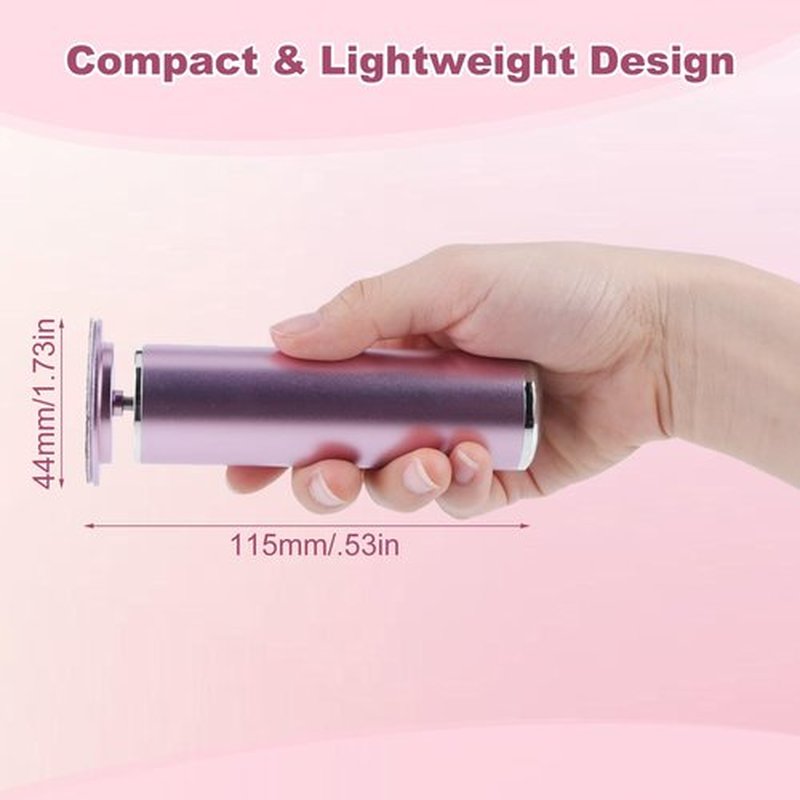 Electric Foot Callus Remover – Foot Callus Remover for Feet with 60 Sandpaper Discs, Adjustable Speed Pedicure Tools for Dead Skin, Professional Electric Feet Callus Remover for Home Use