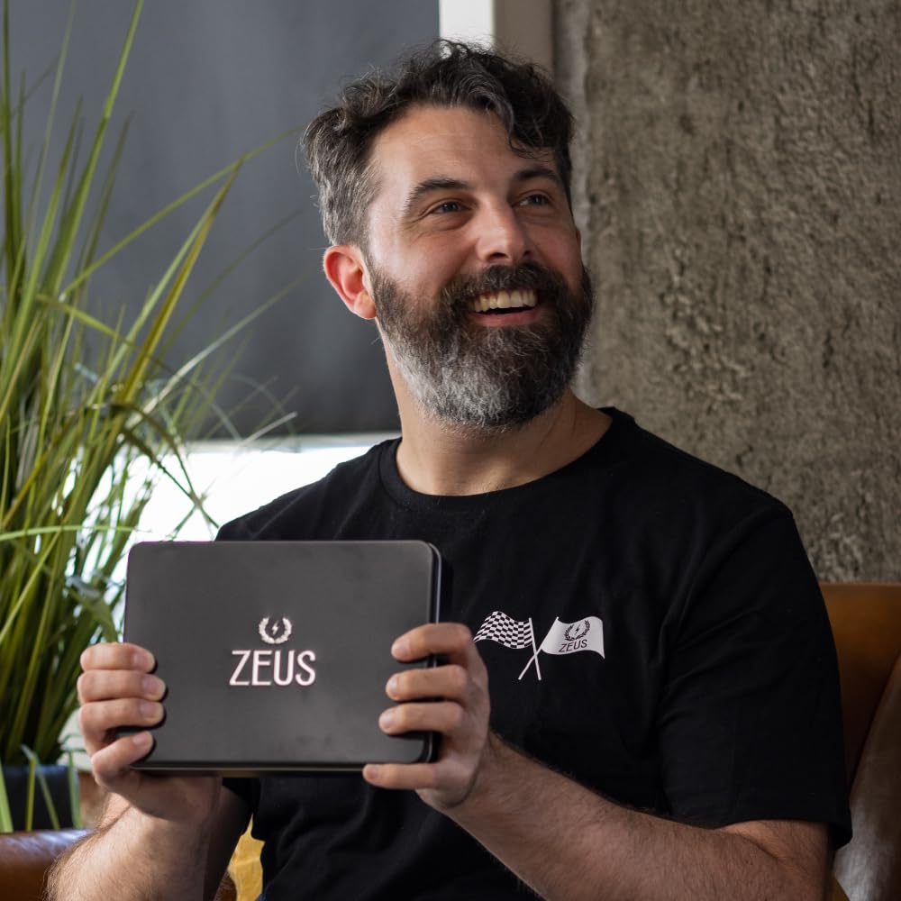 ZEUS Beard & Skin Care Set for Men, Outdoors Grooming Kit (Summer Edition)
