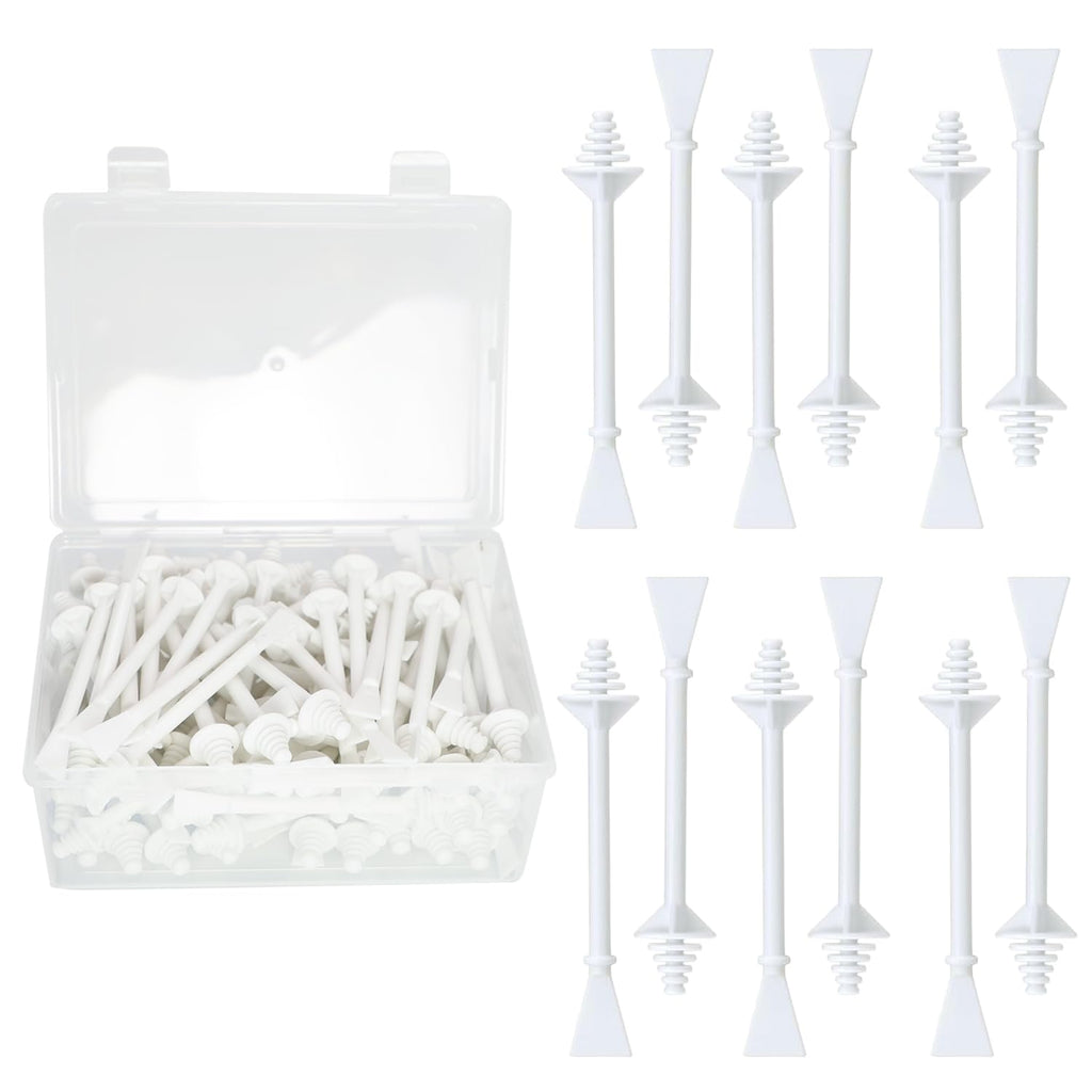 80Pcs Nose Wax Sticks, Hair Wax Applicator with Disposable Spatulas for Nostril Cleaning, Ear Face Hair Removal for Men Women, Painless