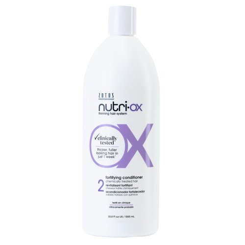 NUTRI-OX Fortifying Conditioner for Chemically-Treated Hair - Thicker, Fuller-Looking Hair | Peppermint | Color-Safe