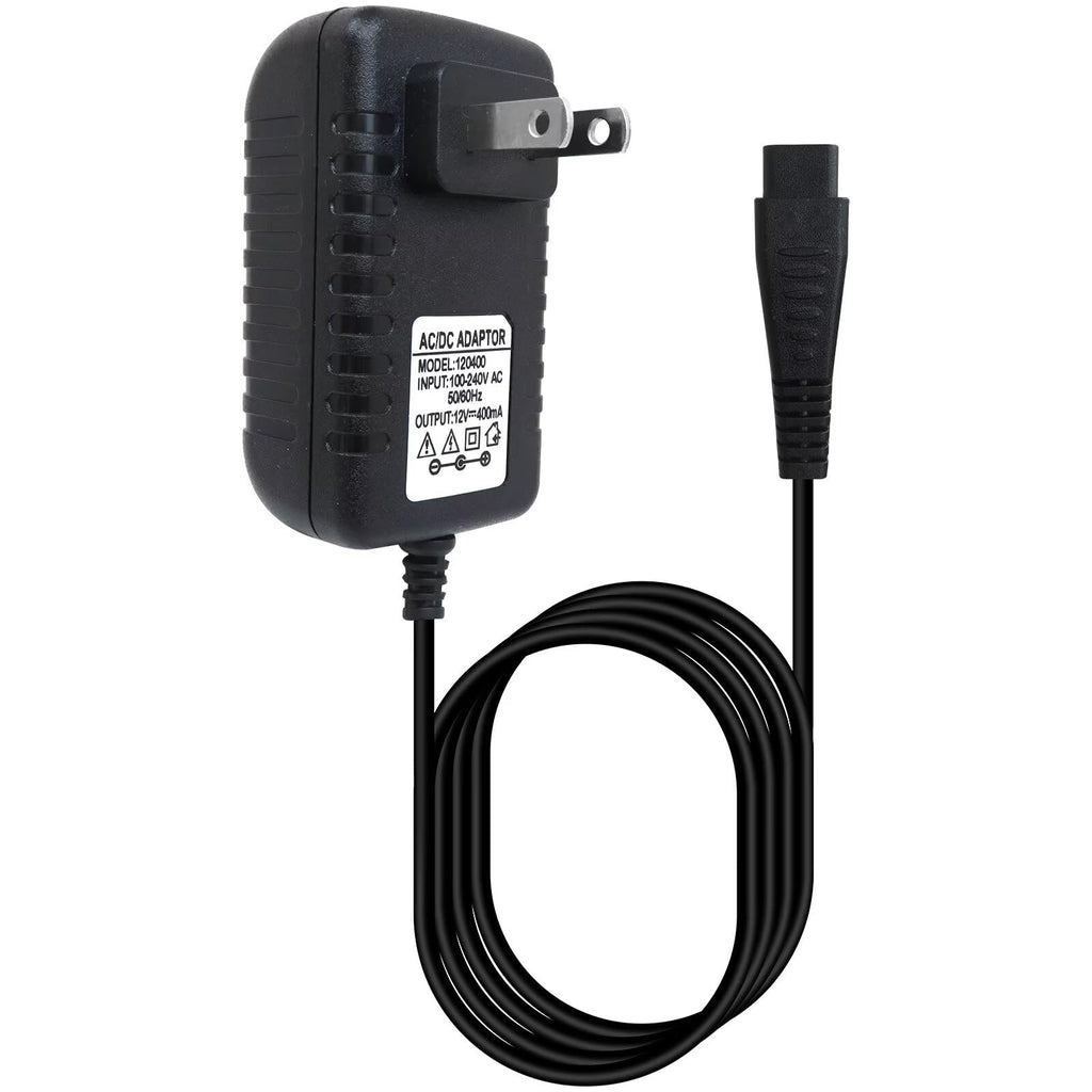 WELURE Charger Replacement for Remington Shaver Electric Razor Power Cord Adapter Fits Models F-7790, F7800, F-7800, FR730 (1.5m)