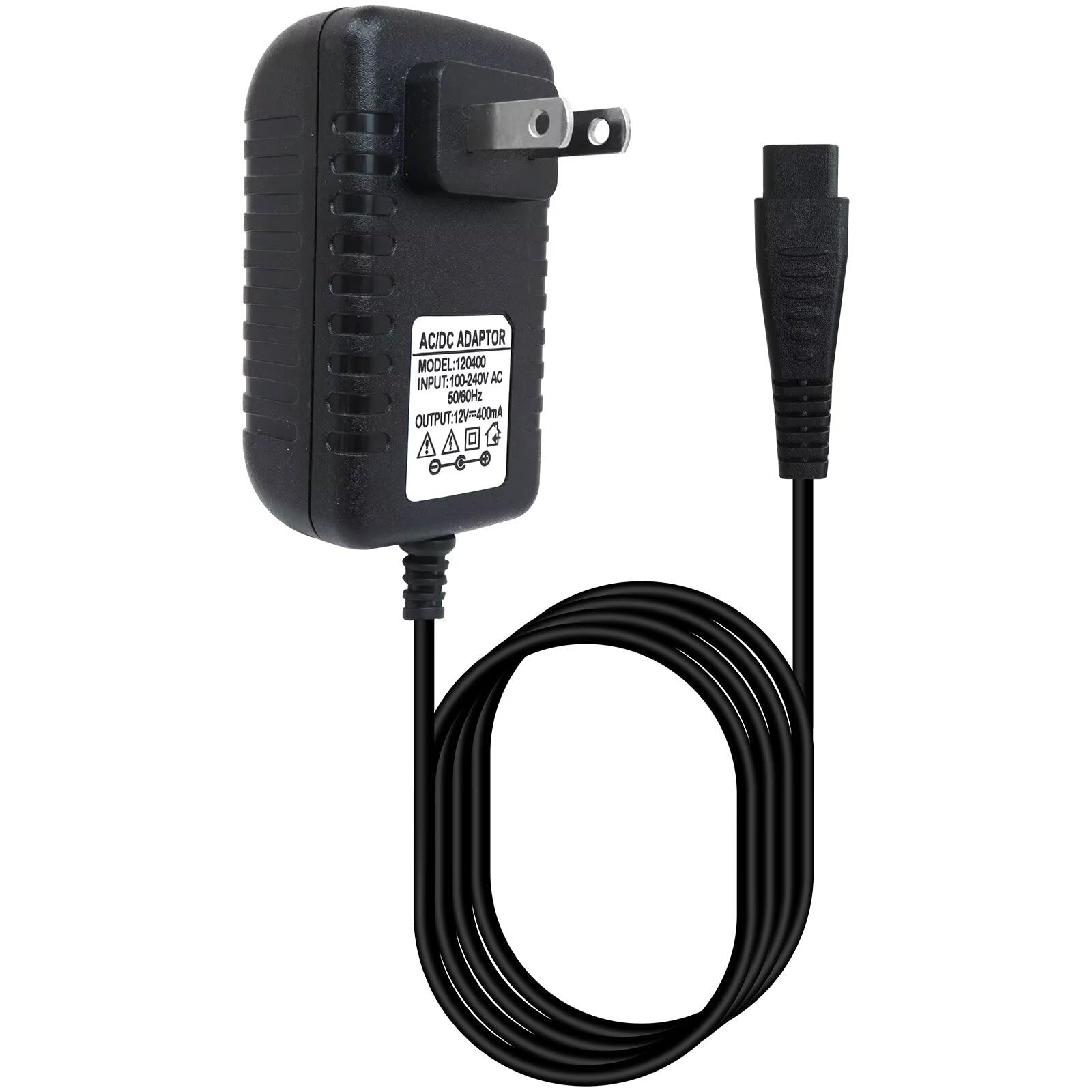 WELURE Charger Replacement for Remington Shaver Electric Razor Power Cord Adapter Fits Models F-7790, F7800, F-7800, FR730 (1.5m)