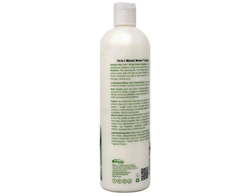 Hawaiian Silky 14-in-1 Miracle Worker Hair Care Set, Shampoo, Conditioner and Activator Spray, 16 Fl Oz Each
