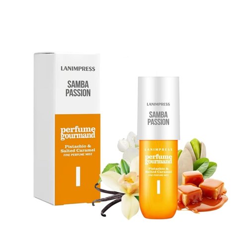 Skiennix Travel Size Perfume | Irresistible Vanilla & Caramel Hair Mist & Body Spray - 3 Fl Oz