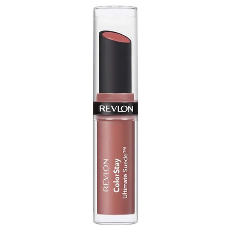 REVLON ColorStay Ultimate Suede Lipstick - High Impact Moisturizing Formula, Iconic 055, 0.09 Oz
